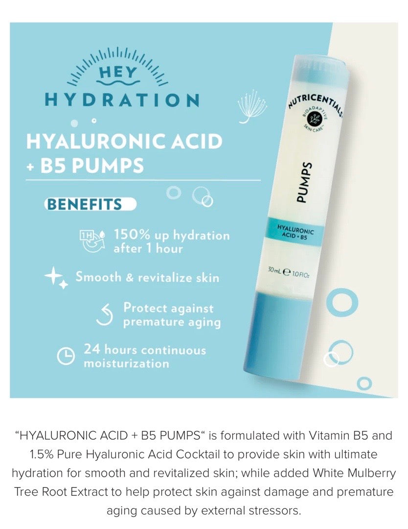 Nutricentials HA+B5 Pumps