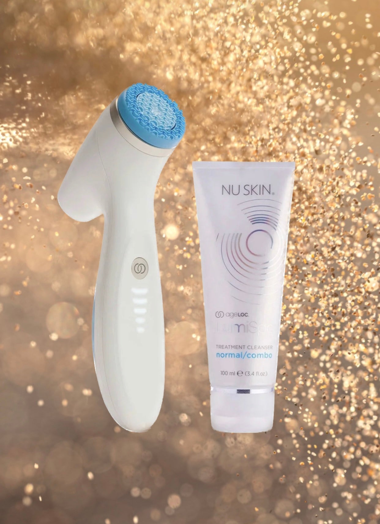 **Amazing Holiday Deal** - LumiSpa IO - Blue color - With Cleanser