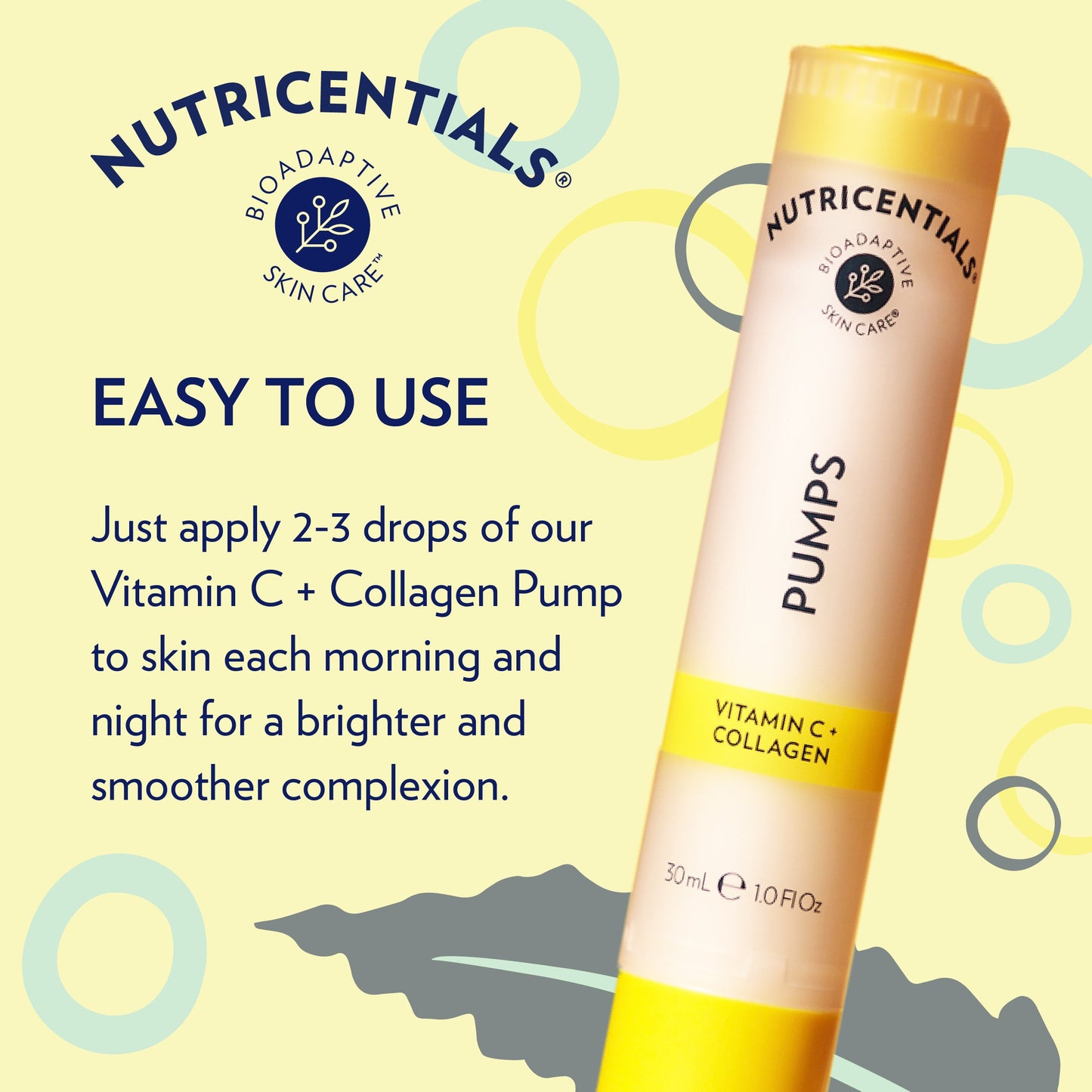 Nutricentials Vitamin C + Collagen Pump