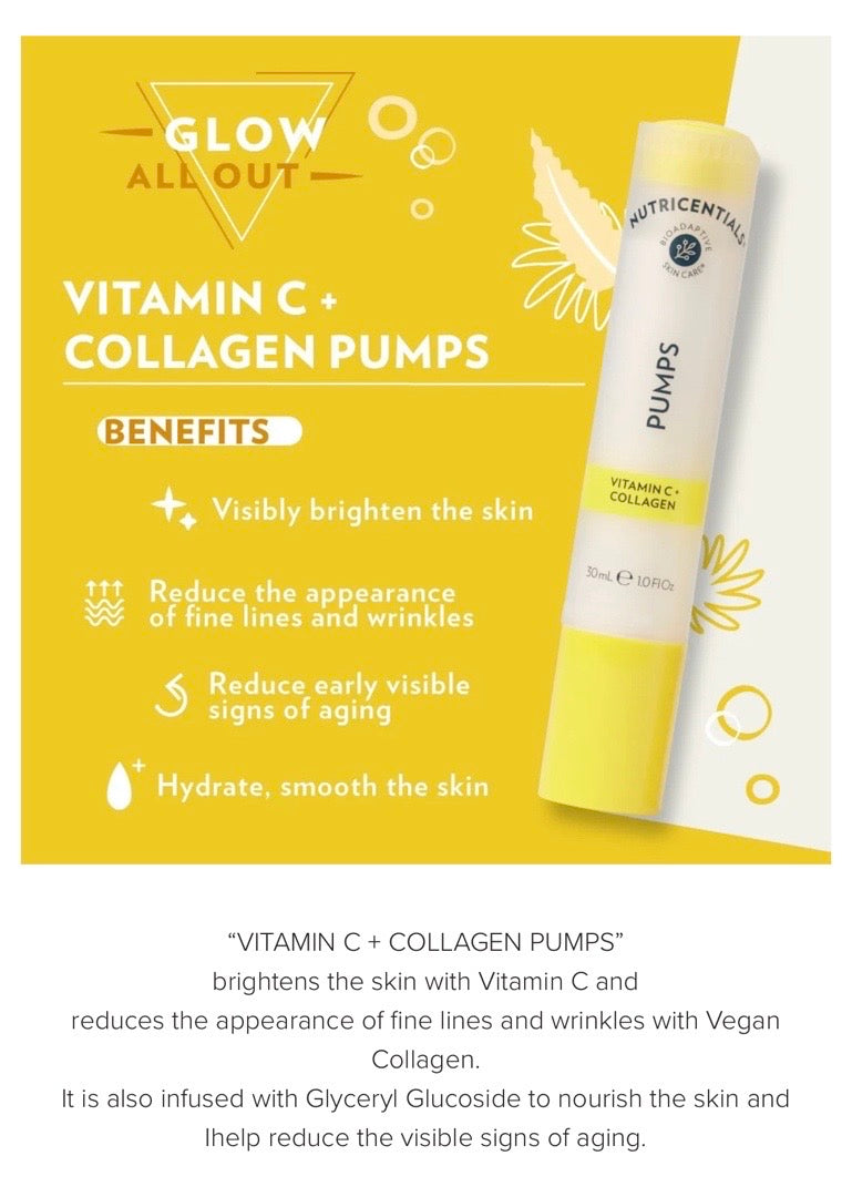 Nutricentials Vitamin C + Collagen Pump